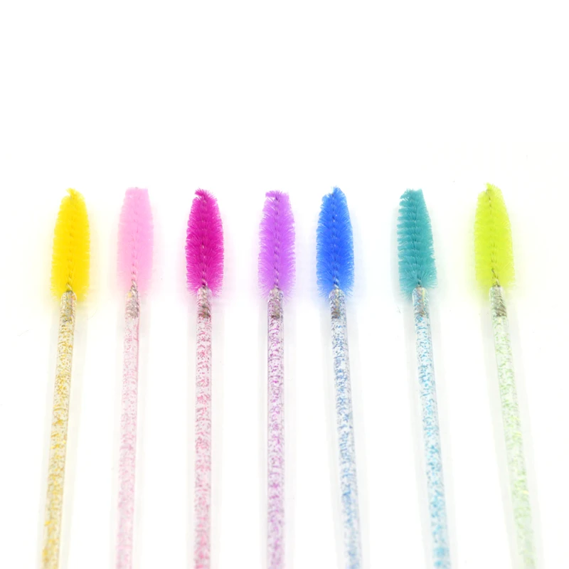 50PCS Eyelash Brushes Makeup Brushes Disposable Mascara Wands Lash Applicator Spoolers Eye Lashes Cosmetic Brush Makeup Tools makeup brush set,makeup brush,eyelashes brush,eyelash brush,makeup tool set,makeup tool