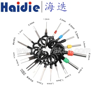 

Free shipping Auto 18pcs Terminal Removal Tools Car Sound Maintenance Navigation Tail Wire Harness Tools for terminals