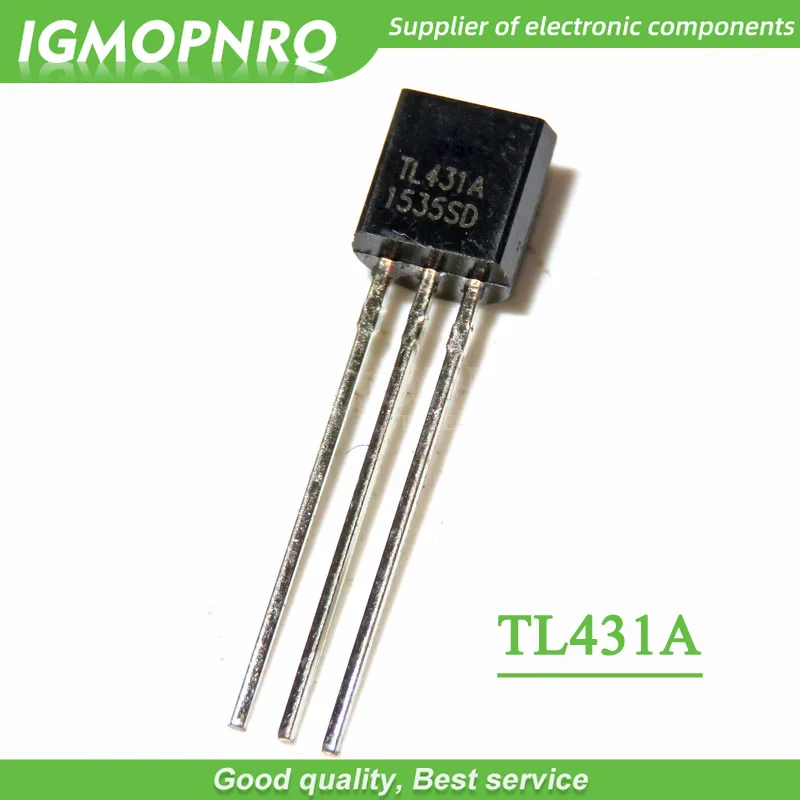 Perfk TL431 TL431A TO-92 Referencia De Voltaje Programable Paquete De Bricolaje De 100