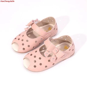

New Sandales enfants Infant Baby Girls Sweet Flower Crystal Hollow Out Princess Shoes Sandals sandalias For Toddler Shoes Girls