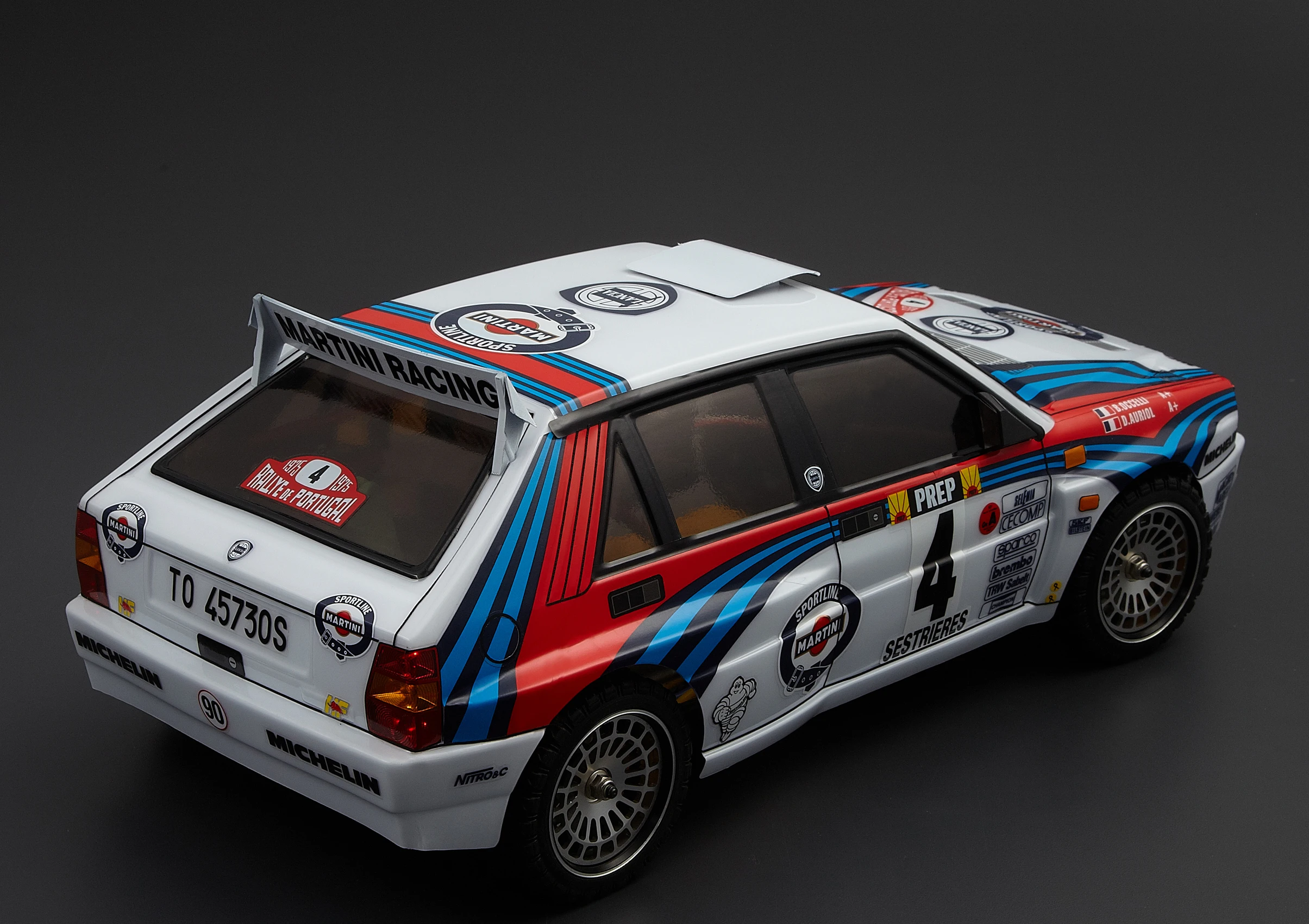 Фото 48248 год, Killerbody PC, колесная база, 257 мм, Lancia Delta HF, встроенный корпус, рама для 1/10 электрических автомобилей на дистанционном управлении №4