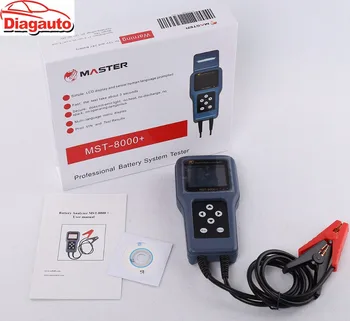 

High precision Vehicle Battery Tester 12V &24V charge system tester tool MST-8000+ with printer and Support multi-languages
