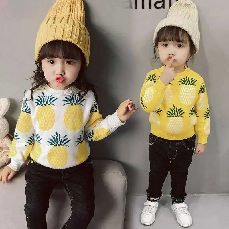 Для детей 3-7 лет; Детский свитер; Новинка года; стильный модный вязаный пуловер с рисунком для маленьких мальчиков; свитер; Одежда для девочек