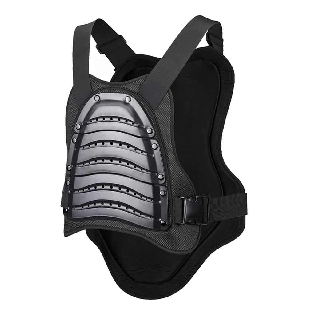 Motorcycle  Vest Motorbike BMX Riding Chest Back Spine Protector Shield