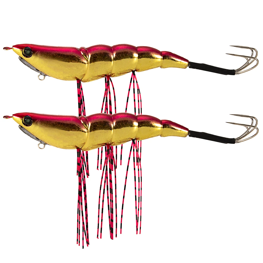 

Lixada 2pcs 15cm Electroplated Squid Jig Fishing Lures Squid Jig Hook Artificial Hard Cuttlefish Lure Bait for pesca