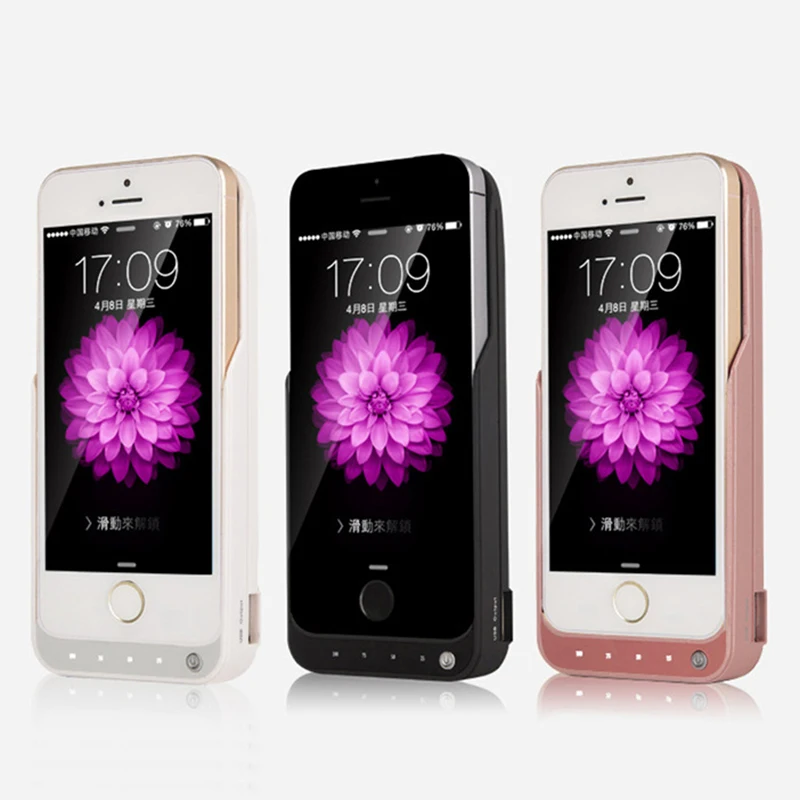 4200 мАч чехол для зарядного устройства для iphone 5 5G 5S SE внешний аккумулятор чехол Чехол для зарядки