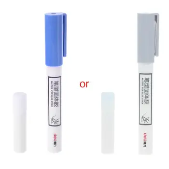 

Pen Shape Glue Stick Strong Adhesive With Refill Set School Office Supplies DIY