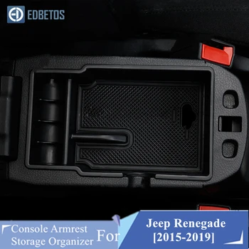 

Renegade 2015 2016 2017 2018 2019 Console Armrest Storage Organizer For Jeep Renegade 2015-2019 Armrest Box Car Organizer
