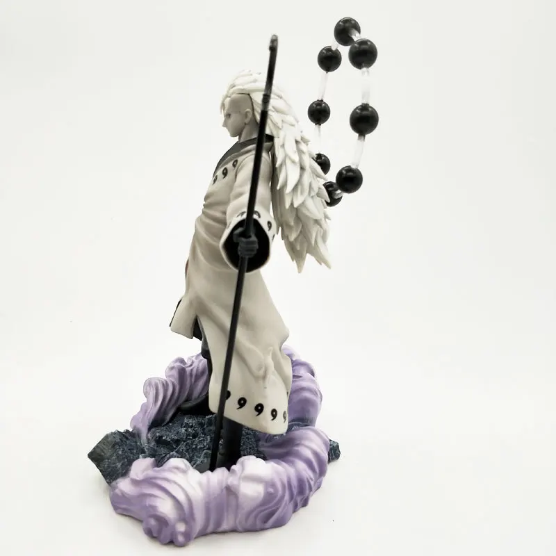 26 см Наруто Uchiha Madara Rikudō Sennin Ootutuki Hagoromo Замена лица ПВХ фигурка Коллекция Модель игрушки для детей