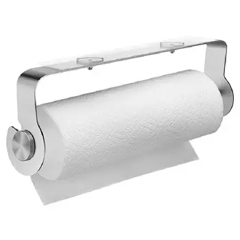 

Adhesive Kitchen Roll Paper Holder Under Cabinet Stainless Steel Paper Towel Holder For Kitchen Bathroom No Drilling