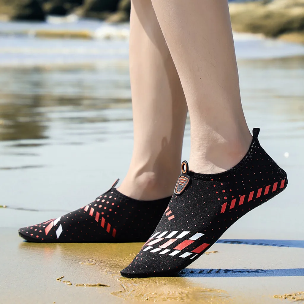Мужская и Женская водонепроницаемая обувь; обувь для плавания; однотонная летняя пляжная обувь; пляжные кроссовки; мужские носки; JU20