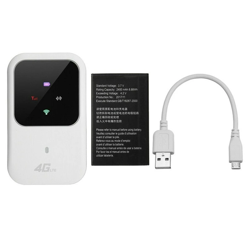 Portable 4G LTE Wifi Router 150Mbps Unlocked Mobile Modem for Car Home Mobile Travel Camping B1 B3