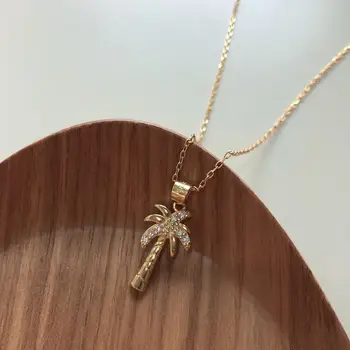 

True 925 sterling silver custom Nordic style 18K gold necklace for women engagement, wedding exquisite high fashion jewelry