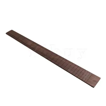 

Yibuy Rosewood Guitar Accessory Guitar Fingerboard 24 Fret for Electric Guitar