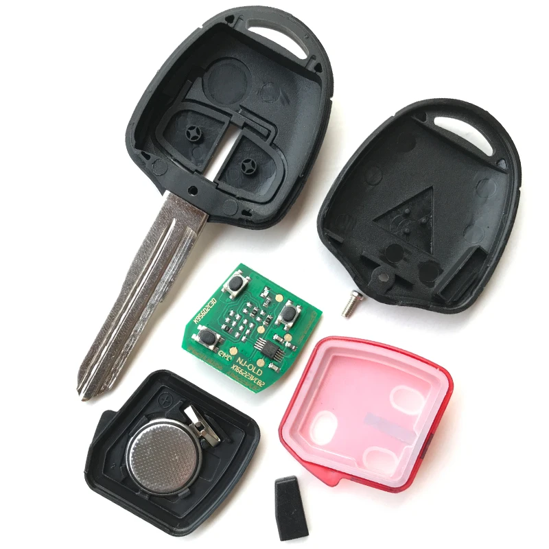 🚗 Coque De Télécommande De Clé Mitsubishi - 2 Boutons (Lancer, Outlander, Etc.) - Neuf, ACS