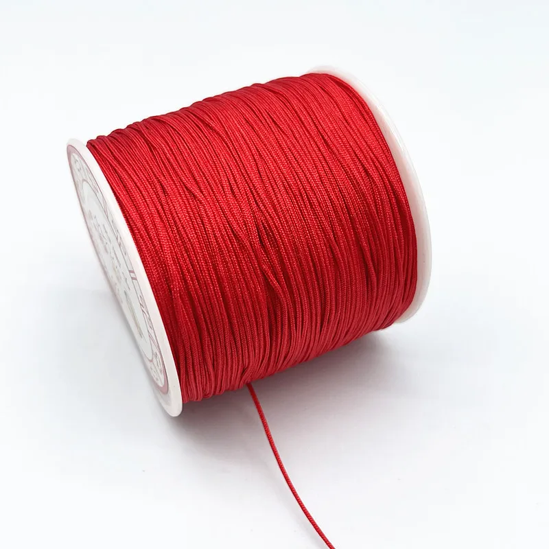 100 yards/Spool 1MM Nylon Cord String Strap Wholesale Necklace Rope Bead  Fit European Bracelet DIY for Jewelry Making Cord - Price history & Review, AliExpress Seller - YYW Official Store