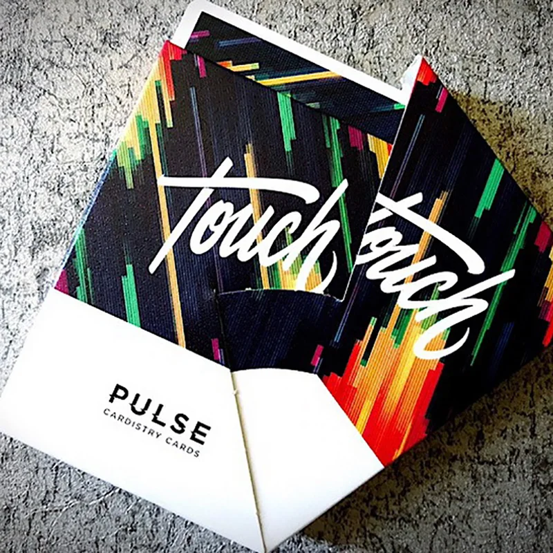 

Cardistry Touch Pulse Playing Cards 88*63mm Paper Magic Category Poker Cards for Professional Magician