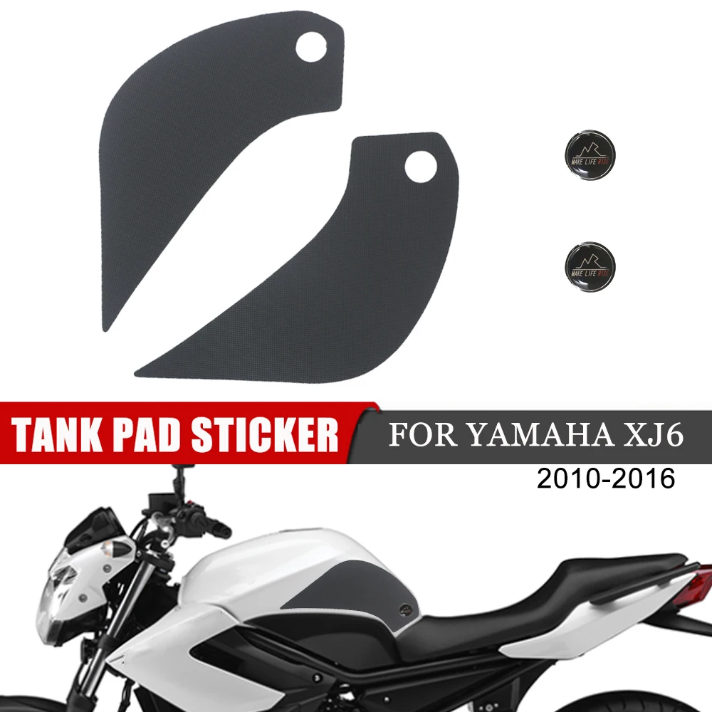 For YAMAHA XJ6 XJ-6 2010 2011 2012 2013 2014 2015 2016 Motorcycle Anti Slip Tank Protector Pads Side Knee Grip Traction Sticker