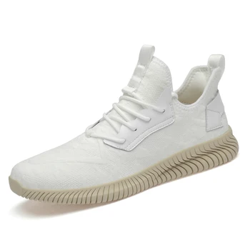 

2020 Spring Breathable Mesh Men Shoes Outdoor Fashion Sneakers Lightweight Comfortable Breathable Walking Sneakers