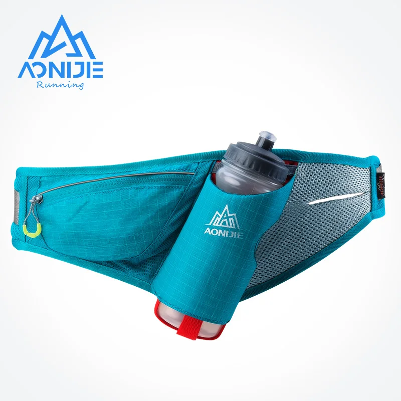 

AONIJIE E849 Marathon Jogging Cycling Running Hydration Belt Waist Bag Pack Pouch Fanny Pack Phone Holder for 600ml Water Bottle