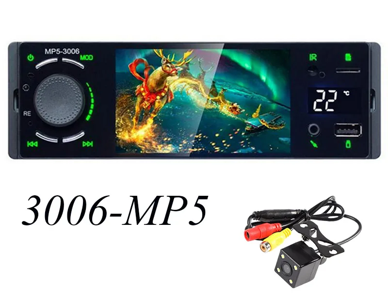 Mirrorlink Car Multimedia MP5 Player Autoradio 1 Din Bluetooth Touch