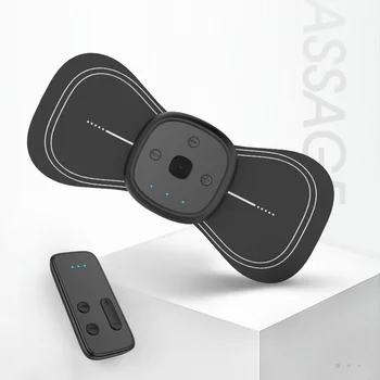 

1 Pc Neck Massager Cervical Remote Control Wireless Body Massager Sticker for Bedroom Office