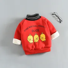 Зимний детский свитер плотная теплая рубашка