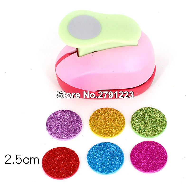 Free Shipping 6mm-75mm Circle shape craft punch cortador de papel de scrapbook paper foam school manual DIY Round hole punches