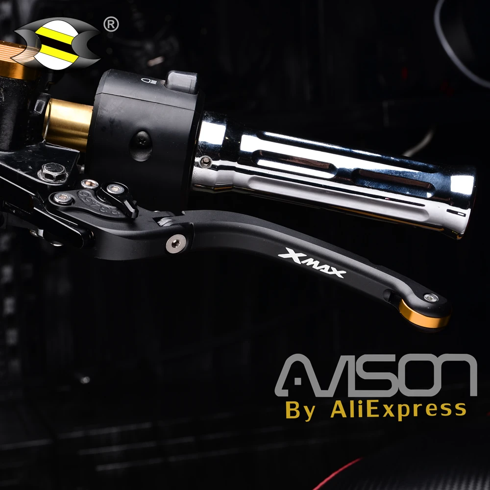 Регулируемые Длинные рычаги сцепления тормоза CNC для телефона XMAX250 XMAX 300 250 2017