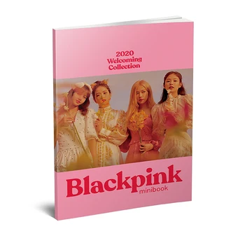 

Kpop BLACKPINK'S 2020 WELCOMING COLLECTION K-pop BLACKPINK LISA JENNIE JISOO ROSE Mini Photobook Photo Card Fan Collection Gifts