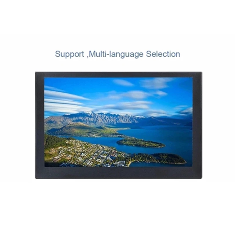  S501H Mini 5 Inch Monitor 5CH VGA/BNC/AV/HD/Ypbpr LCD Display Screen 800 x 480 Cross Line for DVR D - 4.00011E+12
