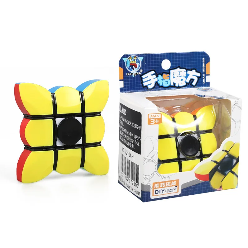 

Shengshou Fingertip Magic Neo Cube 133 Magic Cube Fingertip Top Magic Cube Top Finger Magic Cube Colour Fidget Hand Spinner
