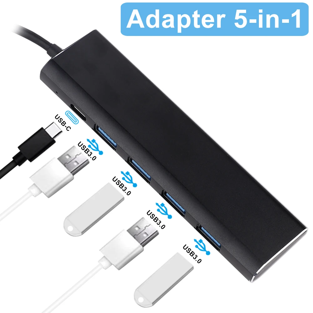 

USB HUB Type C to Multi USB 3.0 HUB HDMI Adapter 4 Port Splitter High Speed OTG For MacBook Pro Computer Accessories