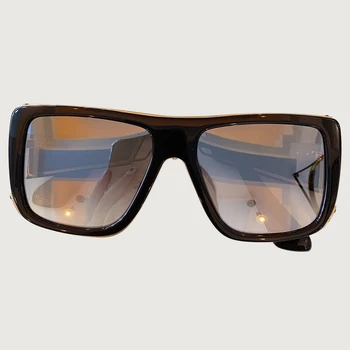 

New Square Sunglasses Men Women 2019 Luxury Brand Fashion One Piece Oversized Sunglasses Shades