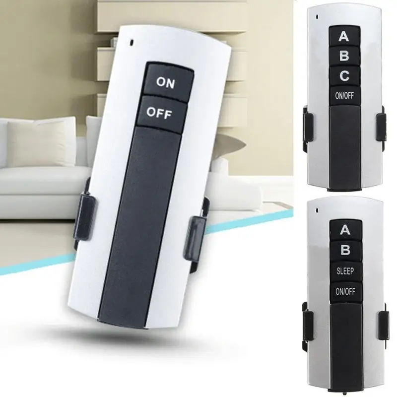  Receiver 1/2/3 Ways Remote Switch Wireless ON/OFF LED Ceiling Lamp 200V-240V Single Channel Light R - 32933698852