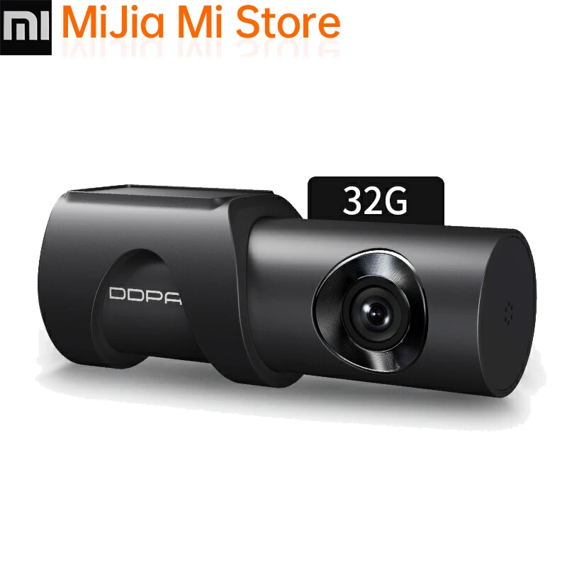 Оригинальный DDPai Mini3 DVR видеорегистратор камера 32 Гб английская eMMC 1600P HD запись 24H