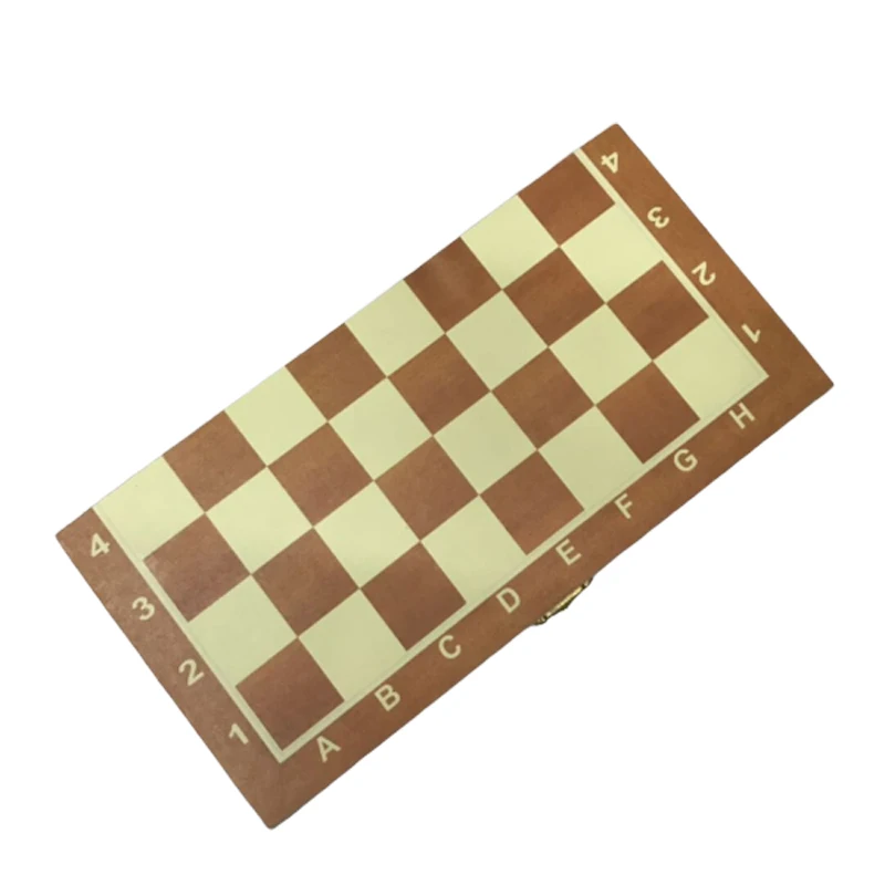 Складной деревянный набор с шахматной доской, портативные нарды, международные шашки, дорожные шахматные штучки, развлекательные настольные игры
