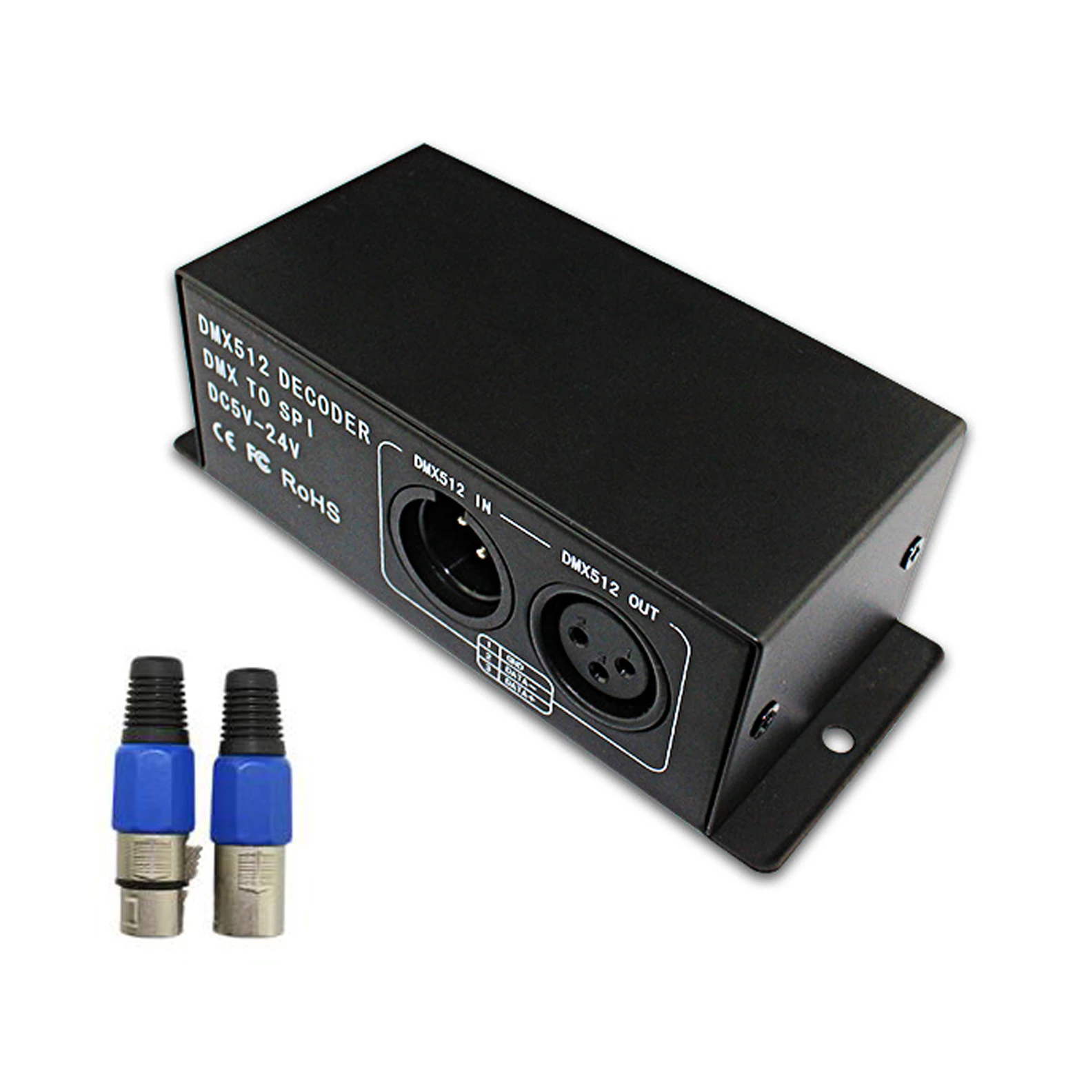 DC5-24V DMX SPI полноцветный автоматический индекс адресационный переключатель кода