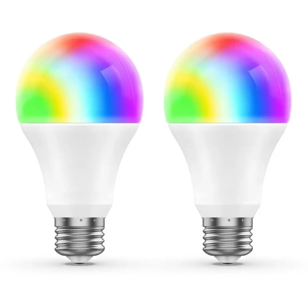 

Smart WiFi LED Light Bulb, Multi-Color Dimmable APP Remote Control Home Night lamp, Work with Alexa Amazon & Google Assistant