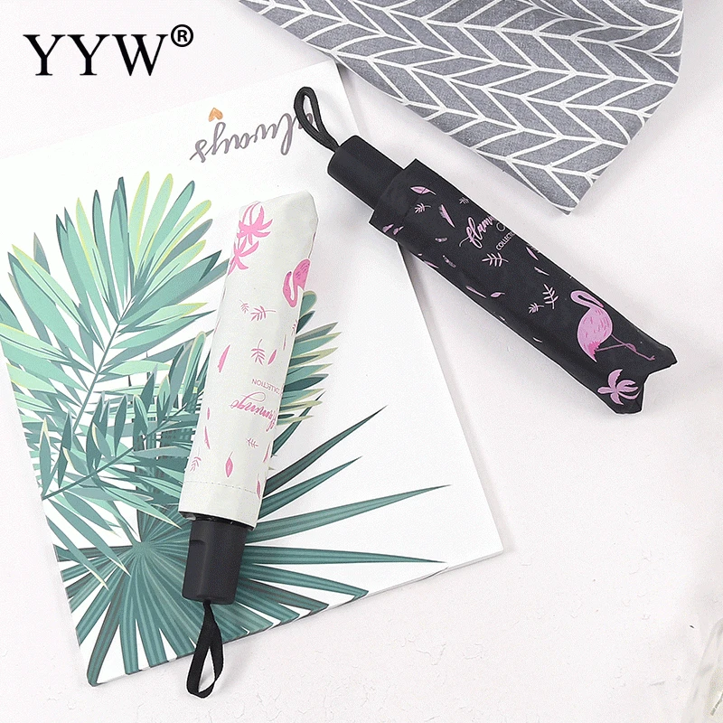 

Sun Folding Umbrella Female Automatic Umbrellas Rain Women Pocket Anti-Uv Pongee Umbrella Machine Parasol Portable Paraguas