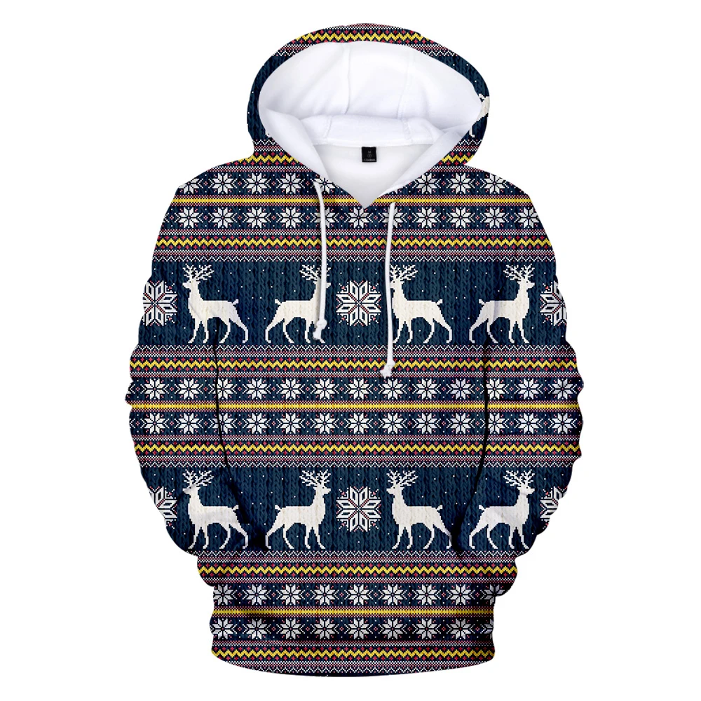 

Gifts for the New Year 3D Men/women Hoodie Sweatshirt 2019 Christmas Gifts Casual christmas Sweatshirt Kids warm Hoodies 4XL