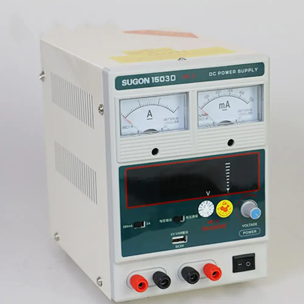 

Phone Repair Machine Adjustable Programmable DC Power Supply Laboratory Power Supply 15V 3A Phone Repair Tools 1503D