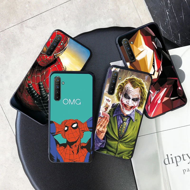 Высококачественный защитный чехол для OPPO A3S чехол A7 AX7 Marvel Comics мягкий TPU чехол для OPPO R17 RX17 Neo K1 A9 A5 A5 A11X чехол Крышка Realme XT X2