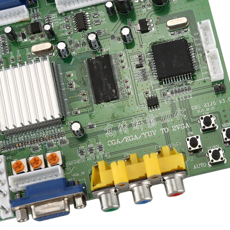 GBS8220 Arcade Game CGA/YUV/EGA/RGB Signal to VGA HD Video Converter Board(Dual Output