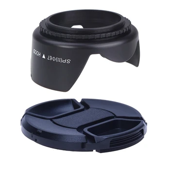 

[Lens Hood Diameter 67 mm] Standard Lens Hood Camera Lens Protection Flower Shaped Hood Canon Nikon Tamron Sigma for Sony 67 mm