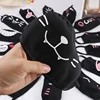 Black Unisex Cartoon Cat Funny Expression Face Mask Cotton Breathable Mouth Mask Anti-dust Pollution Masks For Woman Man 4