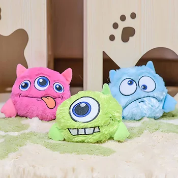 

Rantion Pet Squeaky Dog Toy Pawly Bite Electric Vibration Giggle Ball Interactive Shake Squeak Toy Jumping Ball