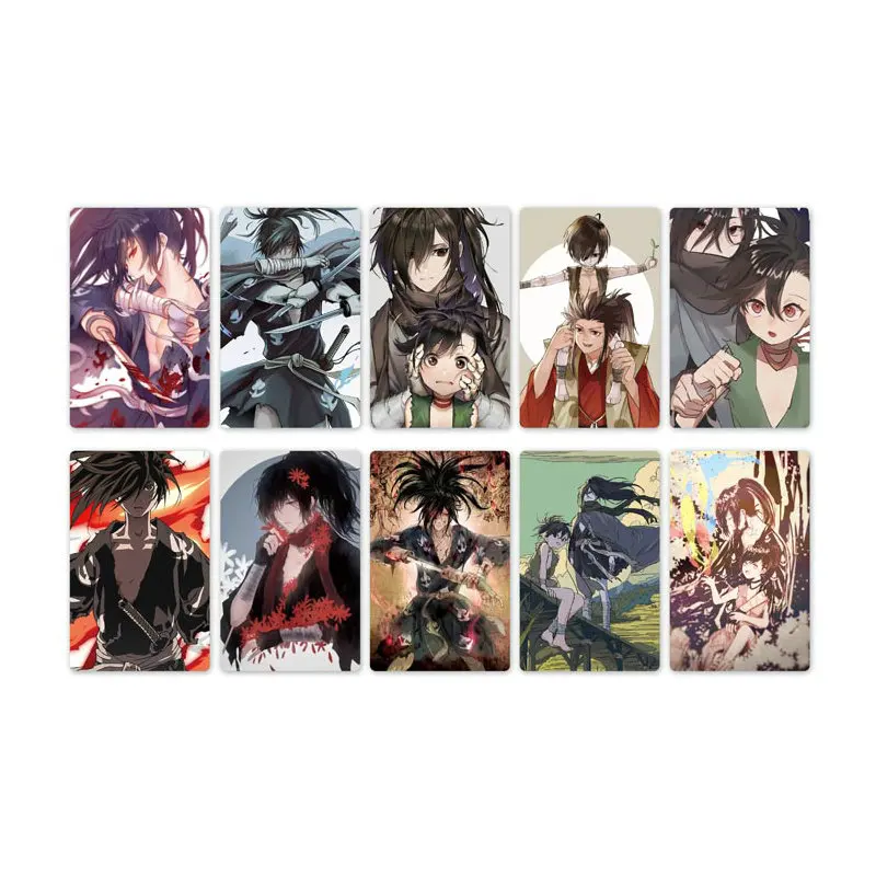 10 шт. Новое поступление DORORO карта аниме наклейка s DIY идентификатор автомобиля Водонепроницаемая крапленая карта наклейка Дети стикерные игрушки для детей коллекция подарок - Цвет: Style 09