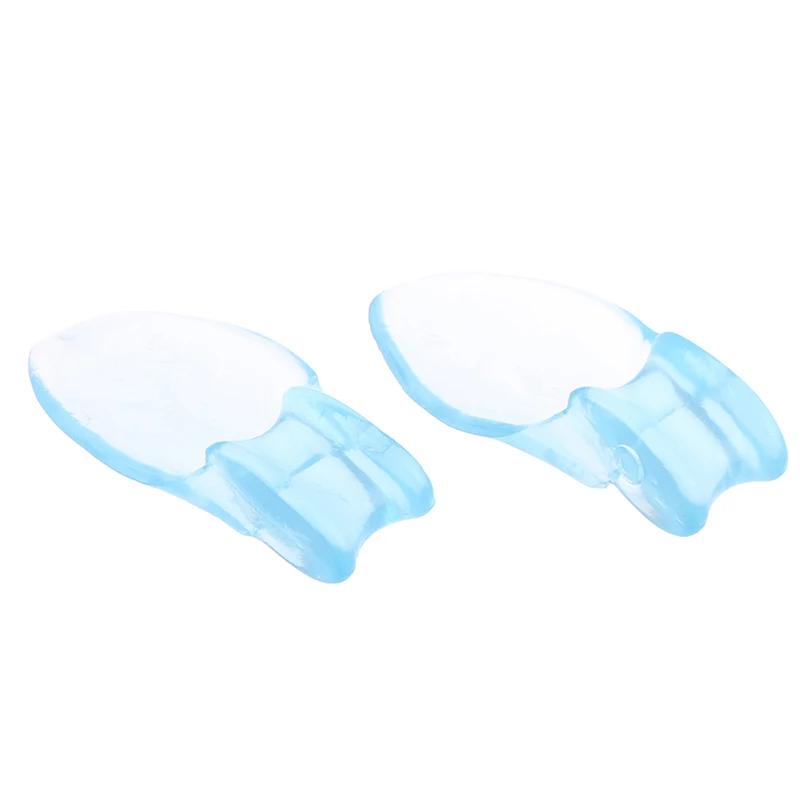New 2pcs Big Toe Separator Bone Corrector Straightener Silicone Gel Foot Fingers Protector Bunion Adjuster Feet Massager