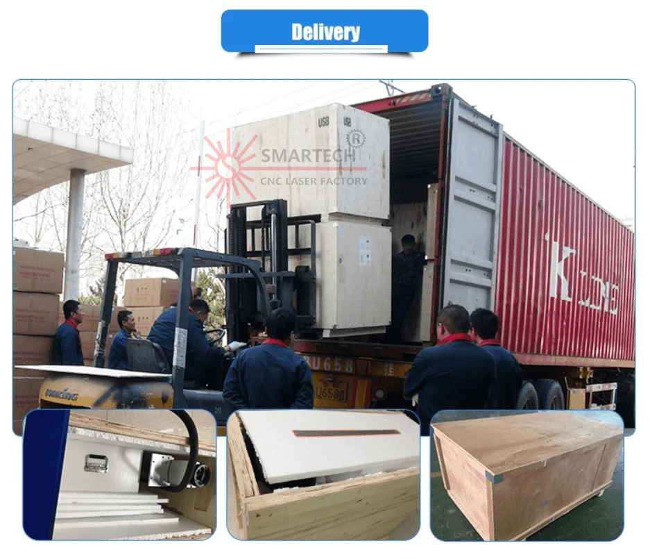 laser marking machine delivery